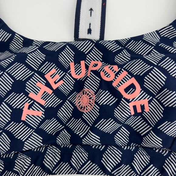 The Upside x Soul Cycle Alexa Vintage Print Sports Bra Athletic Activewear Sz M - Picture 5 of 8